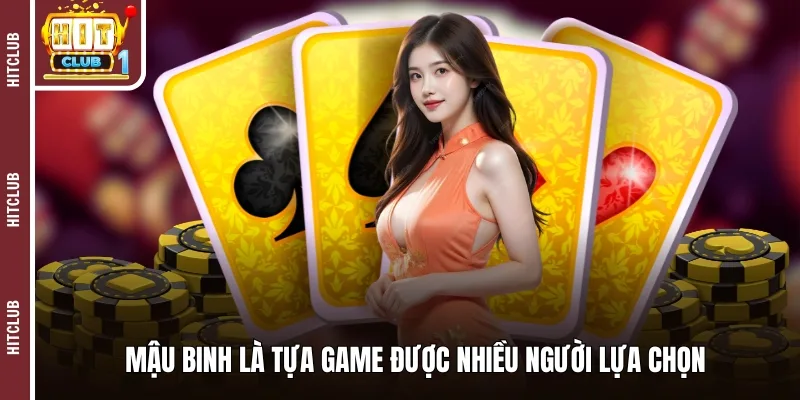 Mậu binh là tựa game được nhiều người lựa chọn